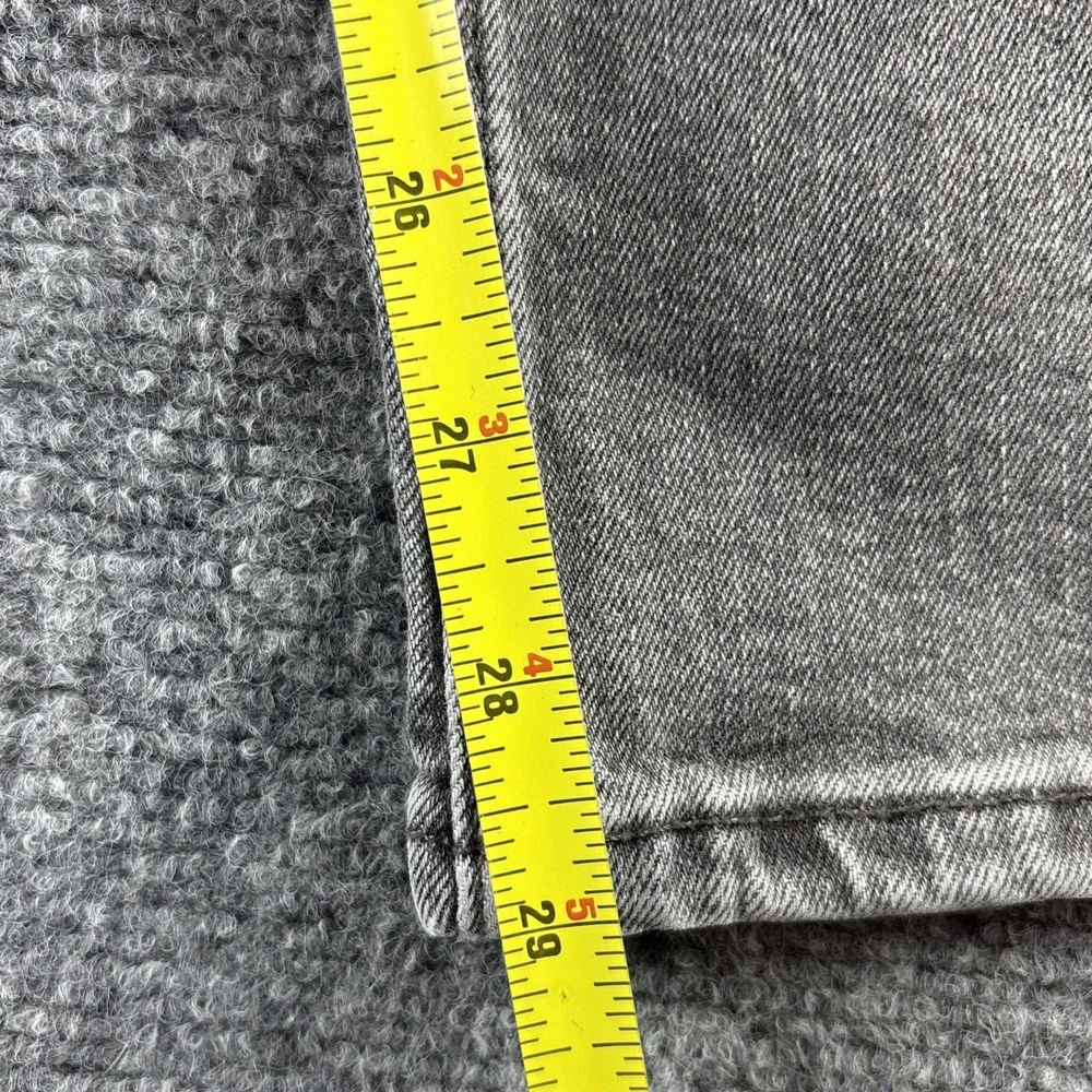 Signature by Levi Strauss & Co. Men's Slim Fit Jeans Grey Charcoal W28 L30 Y2K